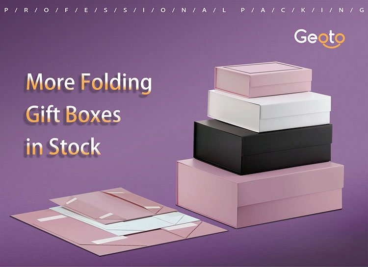 flat gift boxes and assembled gift boxes