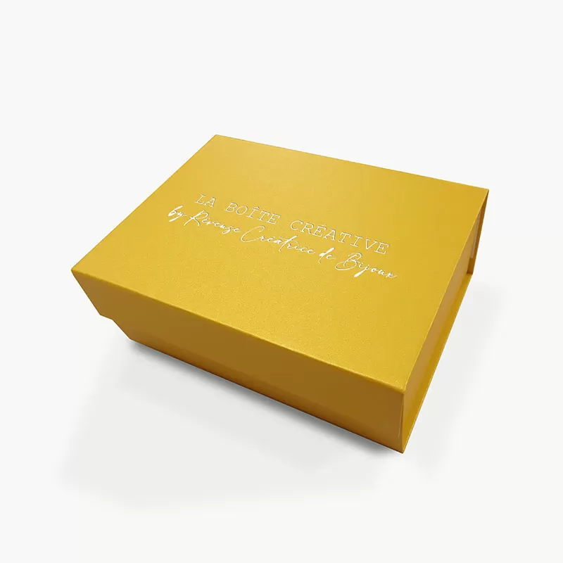 The Ultimate Packaging Solution: Pearl Yellow Magnetic Gift Box