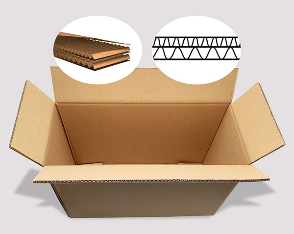 CAJA DE REGALO DE CARTÓN CORRUGADO SIN IMPRESIÓN - Kibox