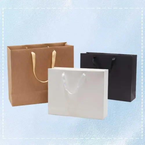 Gift Bags With Clear Window & Handle — Fast Direct Packaging
