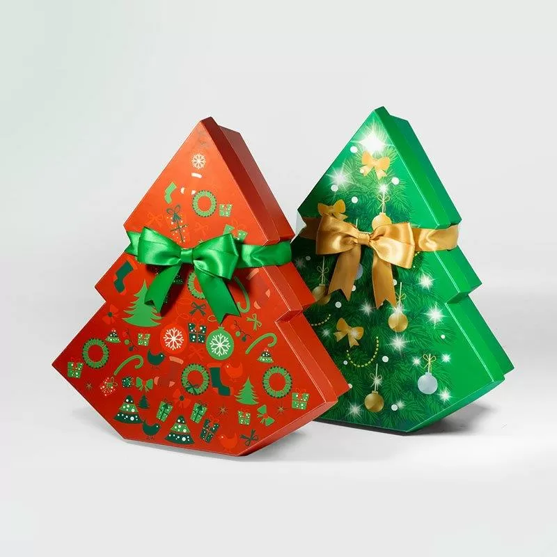 Christmas tree gift box is a unique and memorable gift idea