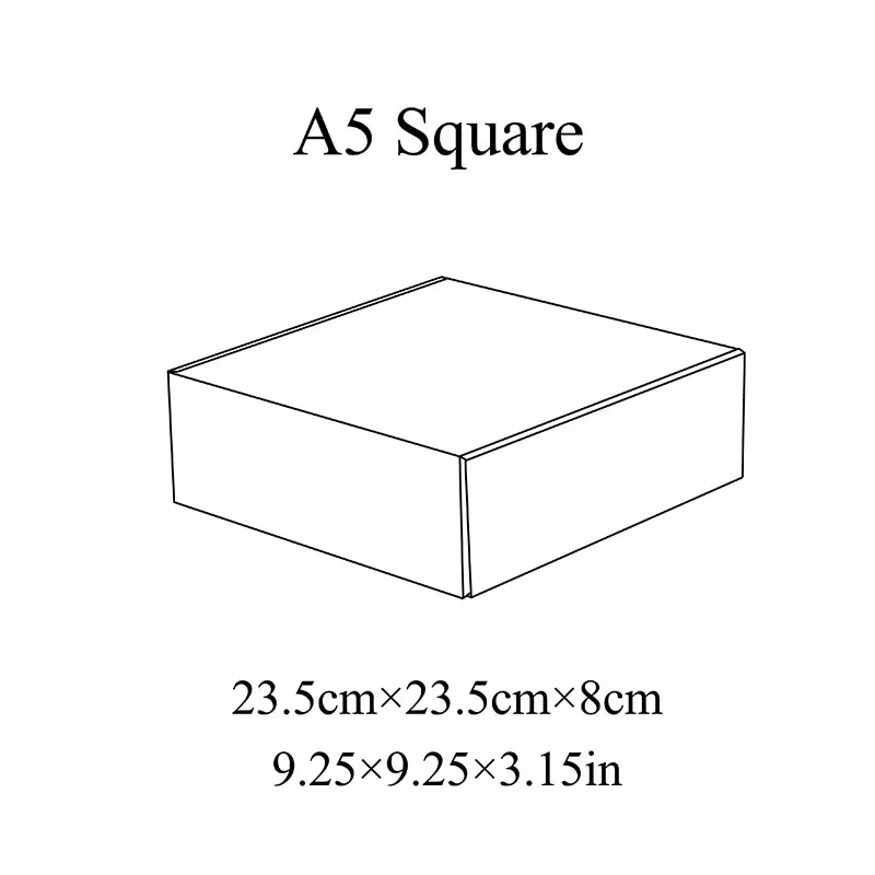 SHIOK 12pcs XS/S/M/L/XL/XXL/XXXL Rectangular Square Window Drawer Cake Box  For Pastry Bakery Packaging Gift Accessories BX1817