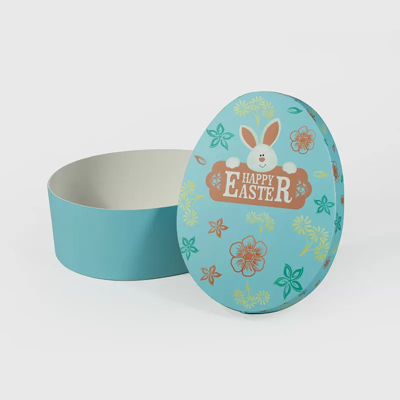 Kids Will Love It! The Blue Easter Egg Shaped Gift Box
