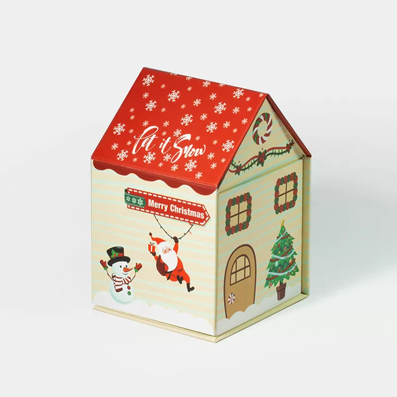 Very Distinctive House Shape Box Standouts In The Gift Pile