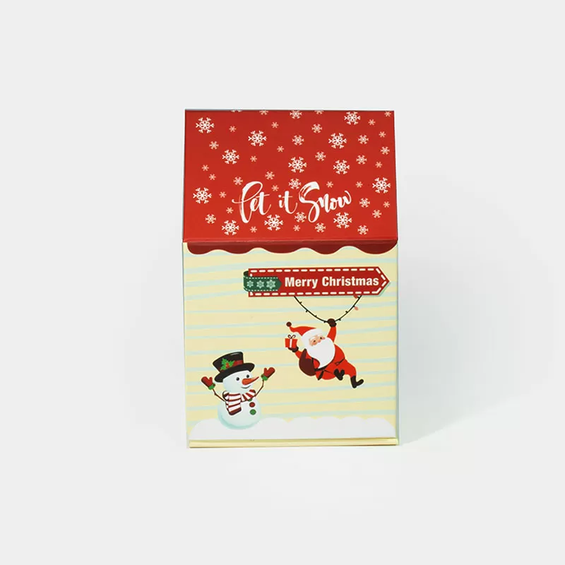 Foldable Christmas House Gift Box: Enjoy the fun of DIY