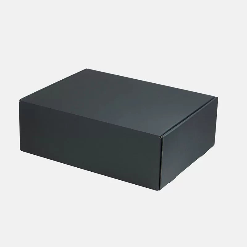 Black Cardboard Box - 10x7x5