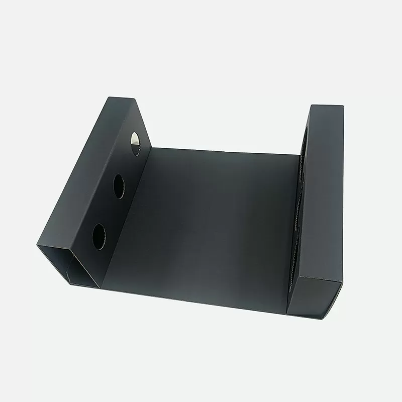 Wine Tray Black for A4 Square Gift Box (3 Bottles)