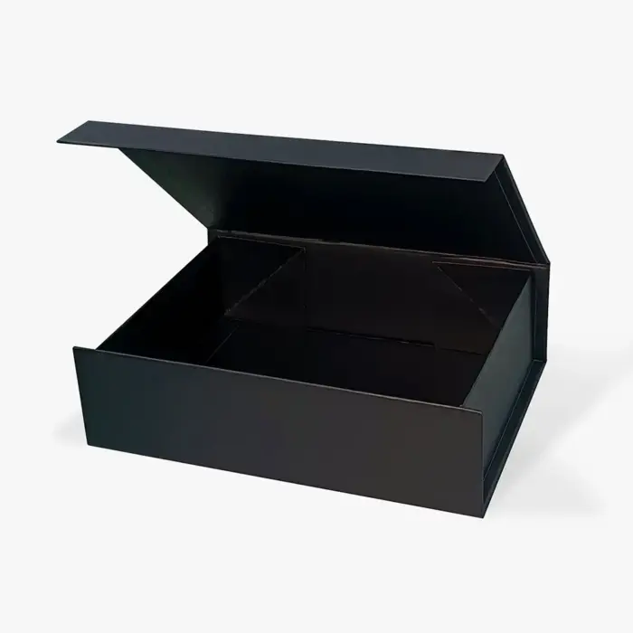 B6 Black Magnetic Gift Box - Geotobox