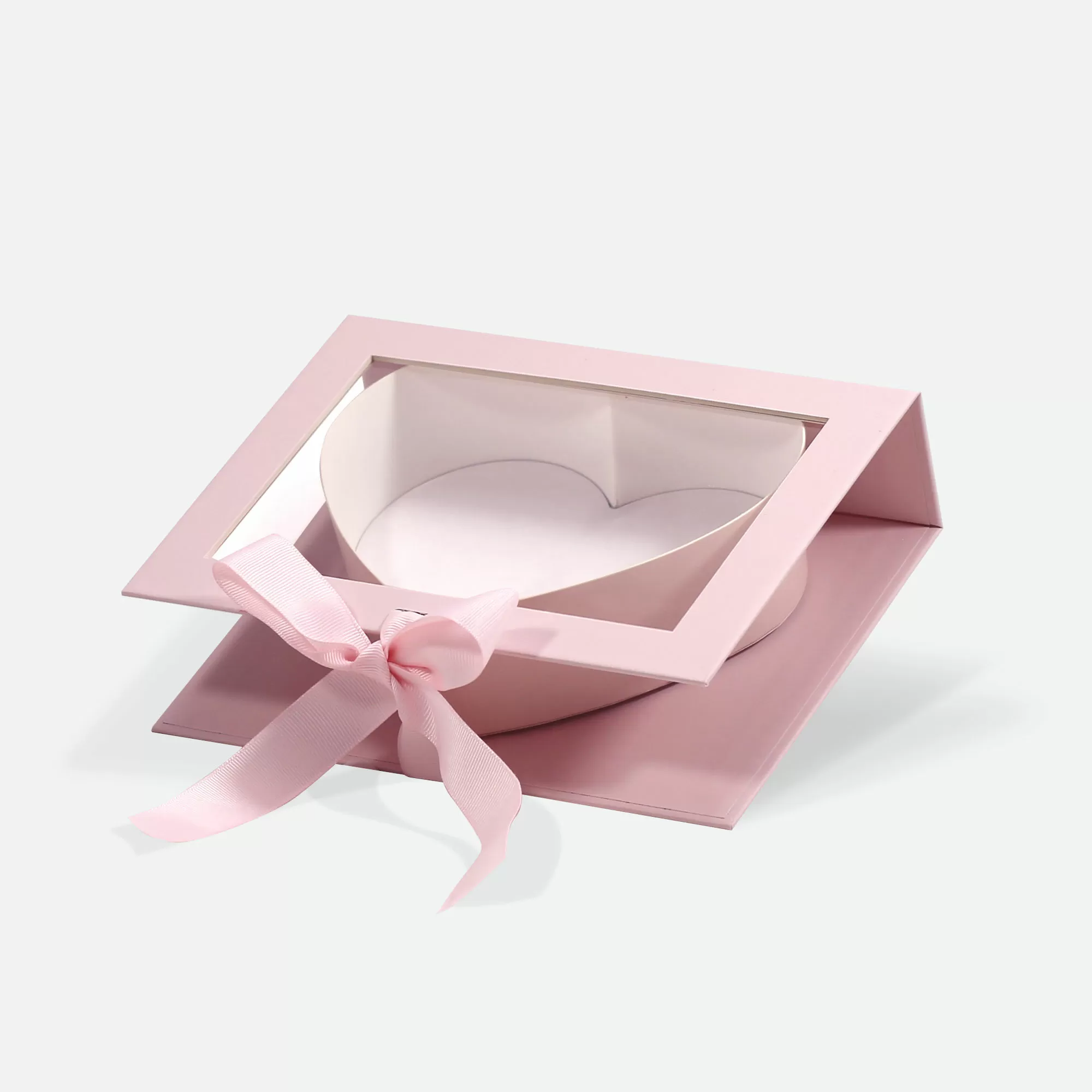 Pink Single Heart Shaped Gift Box - Geotobox