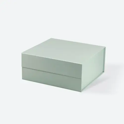 Medium Square Sage Green Magnetic Gift Box