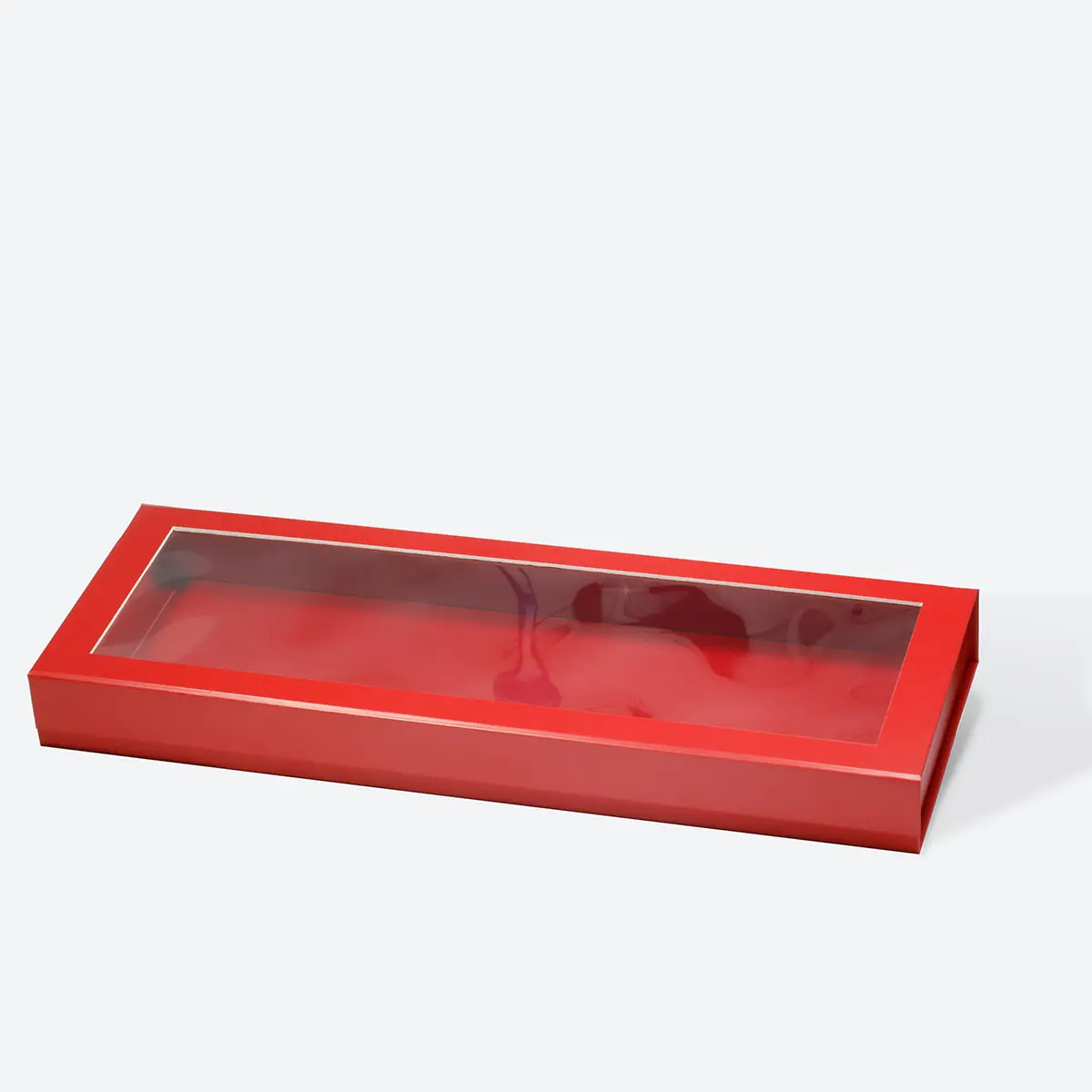 F3 Red Magnetic Gift Box with Window