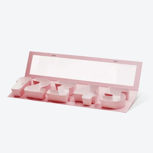 12345 Letter Shaped Gift Box