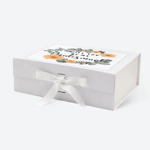 A5 Deep Bridesmaid Gift Box with Ribbon