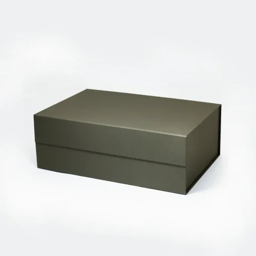 A4 Deep Graphite Gray Gift Box